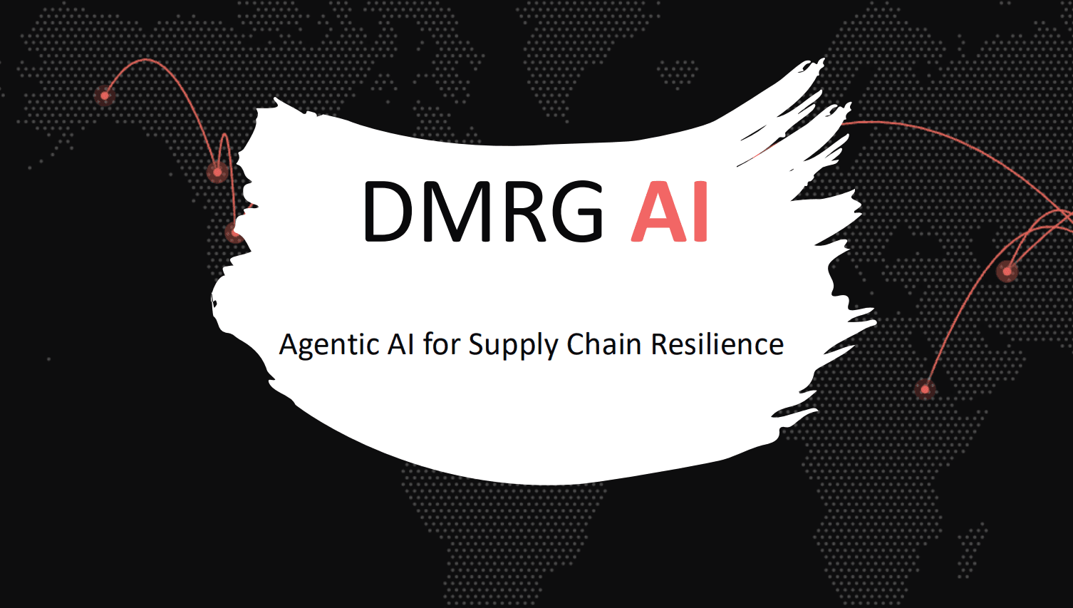 DMRG AI: Agentic AI for Supply Chain Resilience